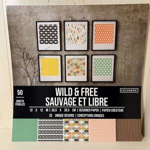 Colorbok brand new 12x12 scrapbooking paper.